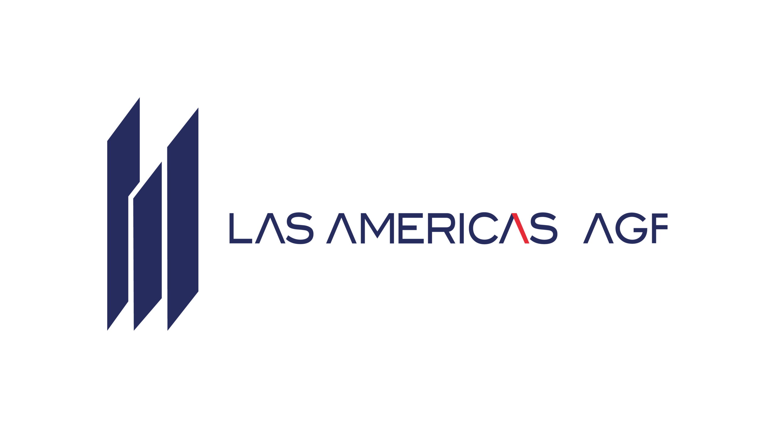 logo las américas horizontal azul